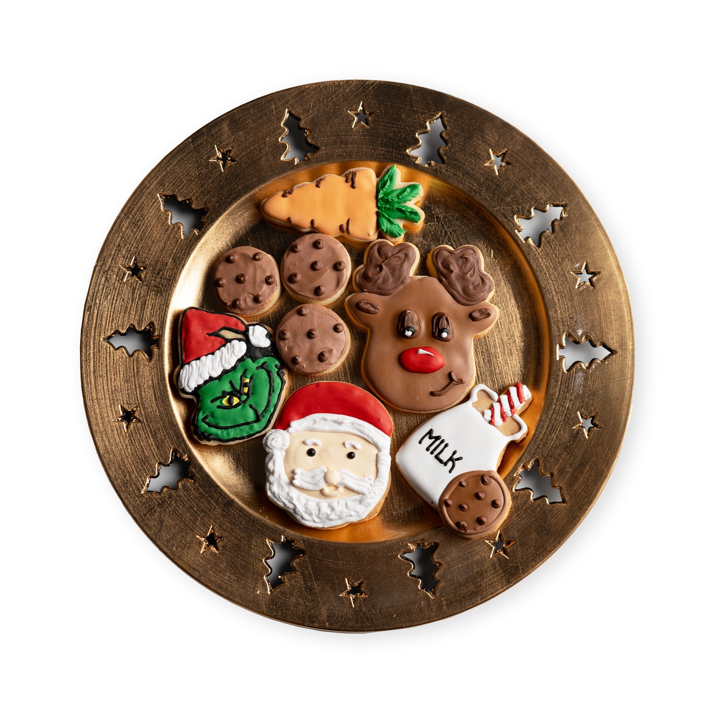 Holiday Shortbread Cookie Tray