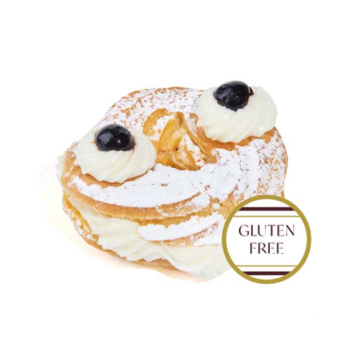 6-pack Gluten Free Vanilla Cream Zeppole