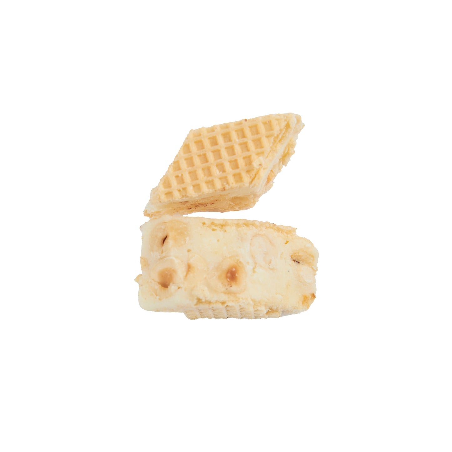 Hazelnut White Chocolate Wafers