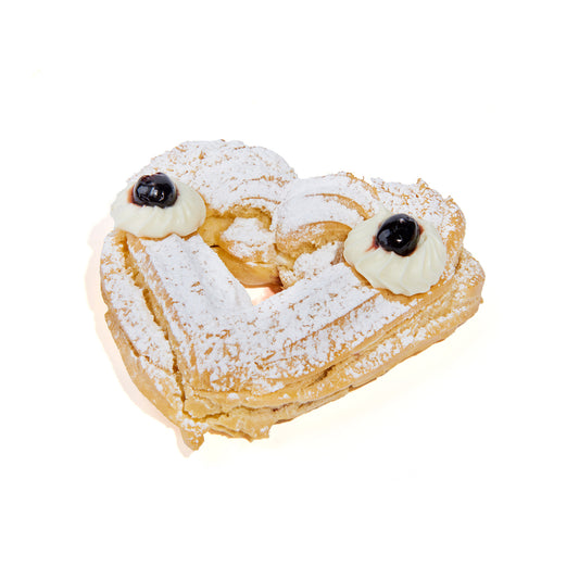 Heart Shape Traditional Zeppole