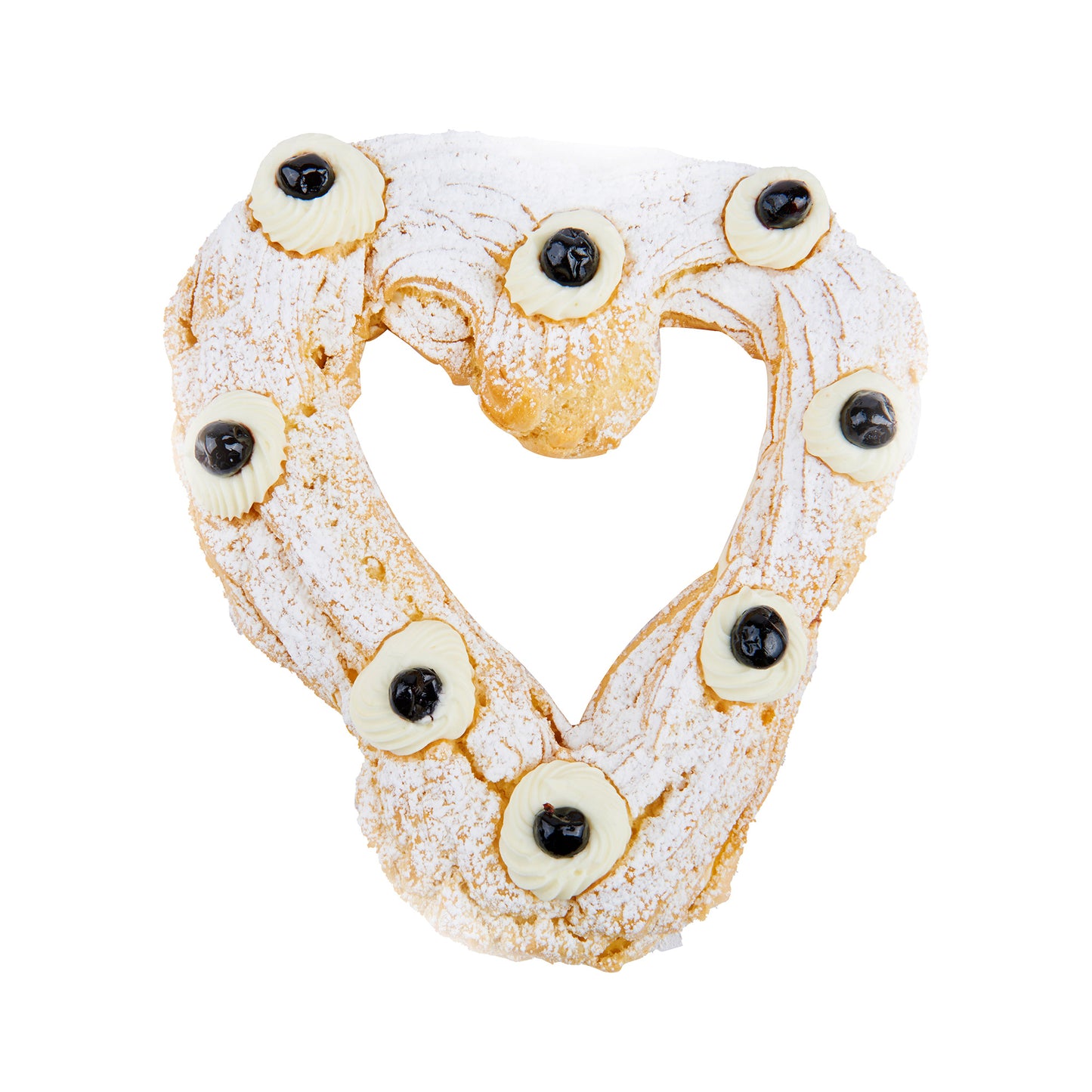 Valentine's Day Big Heart Traditional Zeppole