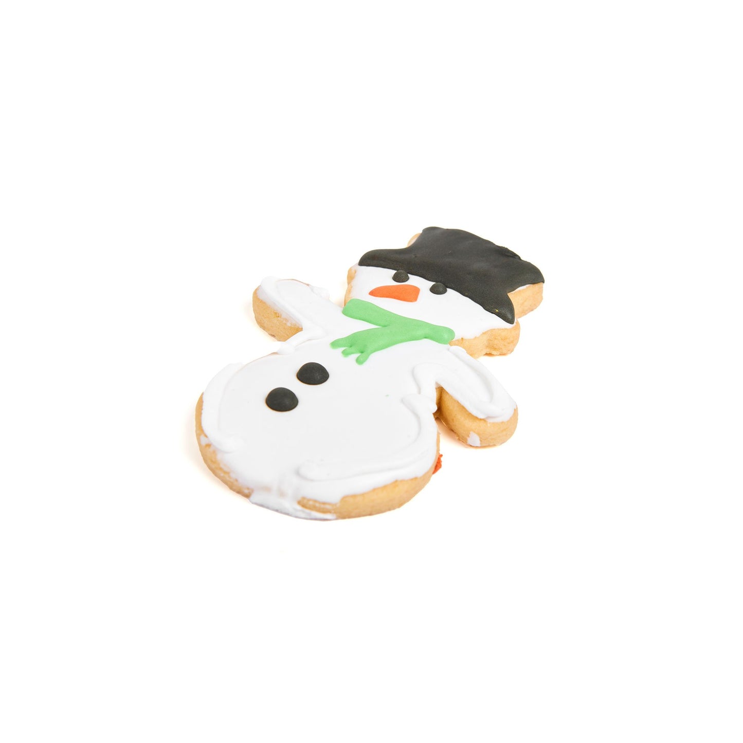Snowman Shortbread Cookie