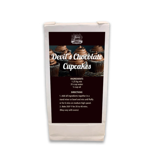 Devil's Chocolate Cupcake Mix