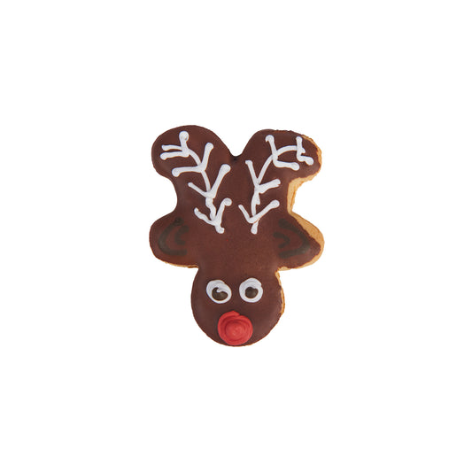 Rudolph Shortbread Cookie